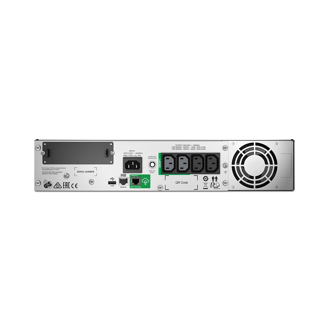 Источник бесперебойного питания APC Smart-UPS SMT1000RMI2UC - фото 3 - id-p116453706