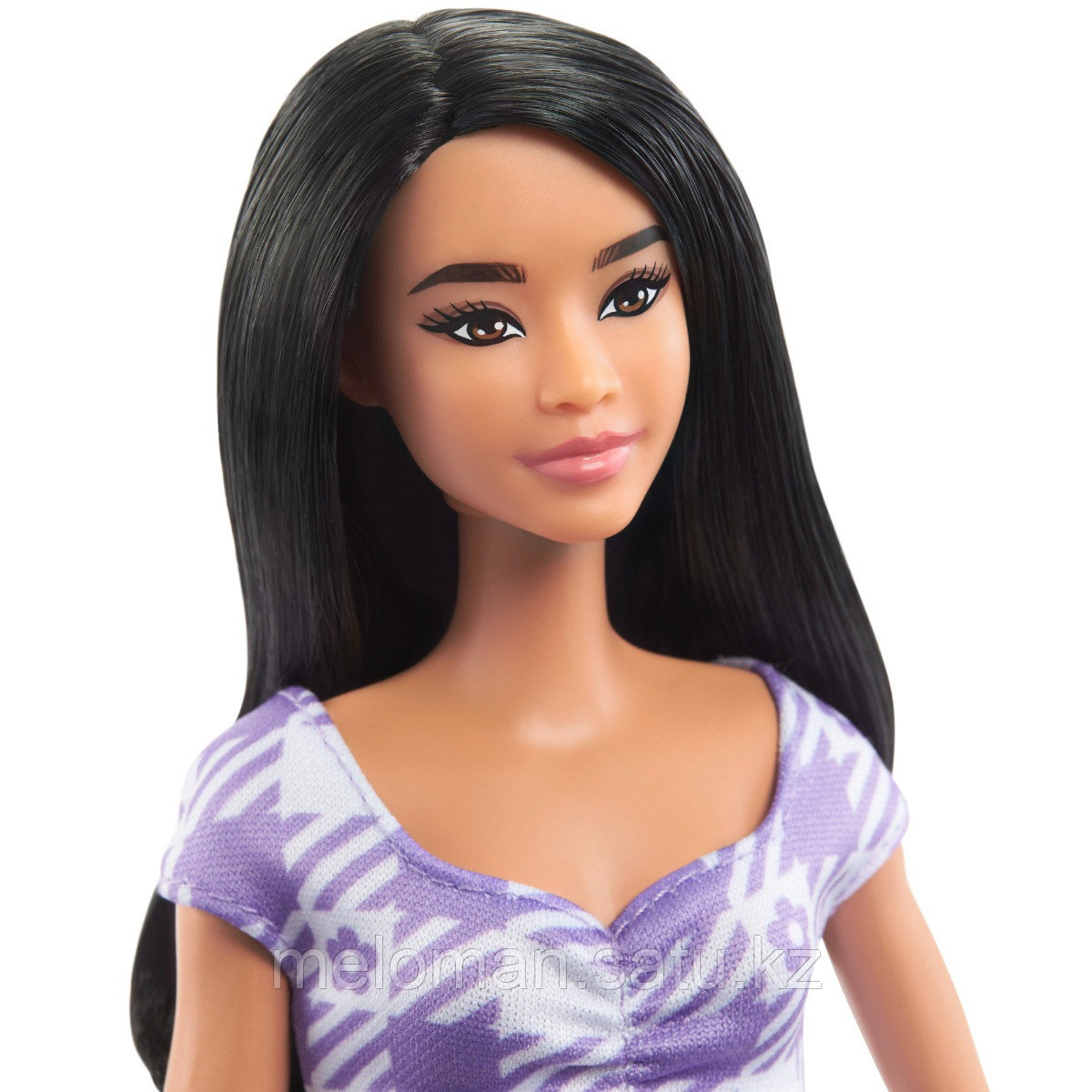 Barbie: Fashionistas. Барби в клеточном платье оверсайз - фото 4 - id-p116453643