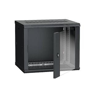 ITK Шкаф LINEA W 6U 600x450 мм дверь стекло, RAL9005 IEK E-PRO