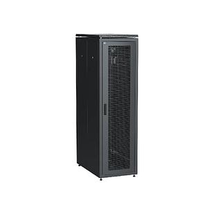 ITK Шкаф сетевой 19" LINEA N 42U 600х1000 мм перфорированные двери черный IEK E-PRO