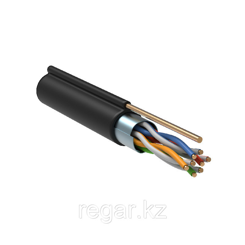 ITK Витая пара F/UTP кат.5E 4х2х24AWG LDPE трос 1,2мм (305м) IEK E-PRO - фото 1 - id-p113744749