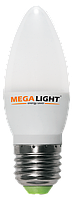 LED ЛАМПА C37 "Свеча" 10W 900Lm 230V 6500K E14 MEGALIGHT (10/100)