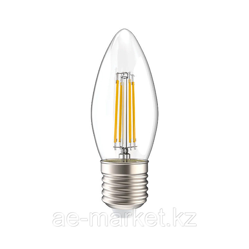 Лампа филаментная LED C35 свеча прозр. 7Вт 230В 4000К E27 серия 360° IEK - фото 1 - id-p110481824