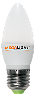 LED ЛАМПА C37 "Свеча" 7W 630Lm 230V 4000K E14 MEGALIGHT (10/100)