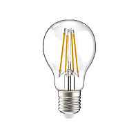 Лампа филаментная LED A60 шар прозр. 7Вт 230В 6500К E27 серия 360° IEK