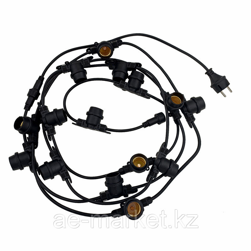 Гирлянда BELT 5M 15патр. E27 IP54 MEGALIGHT (лампы приобретаются отдельно) NEW (8)
