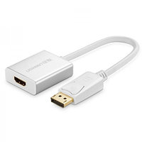 UGREEN Конвертер с DisplayPort на HDMI аксессуар для пк и ноутбука (20411)