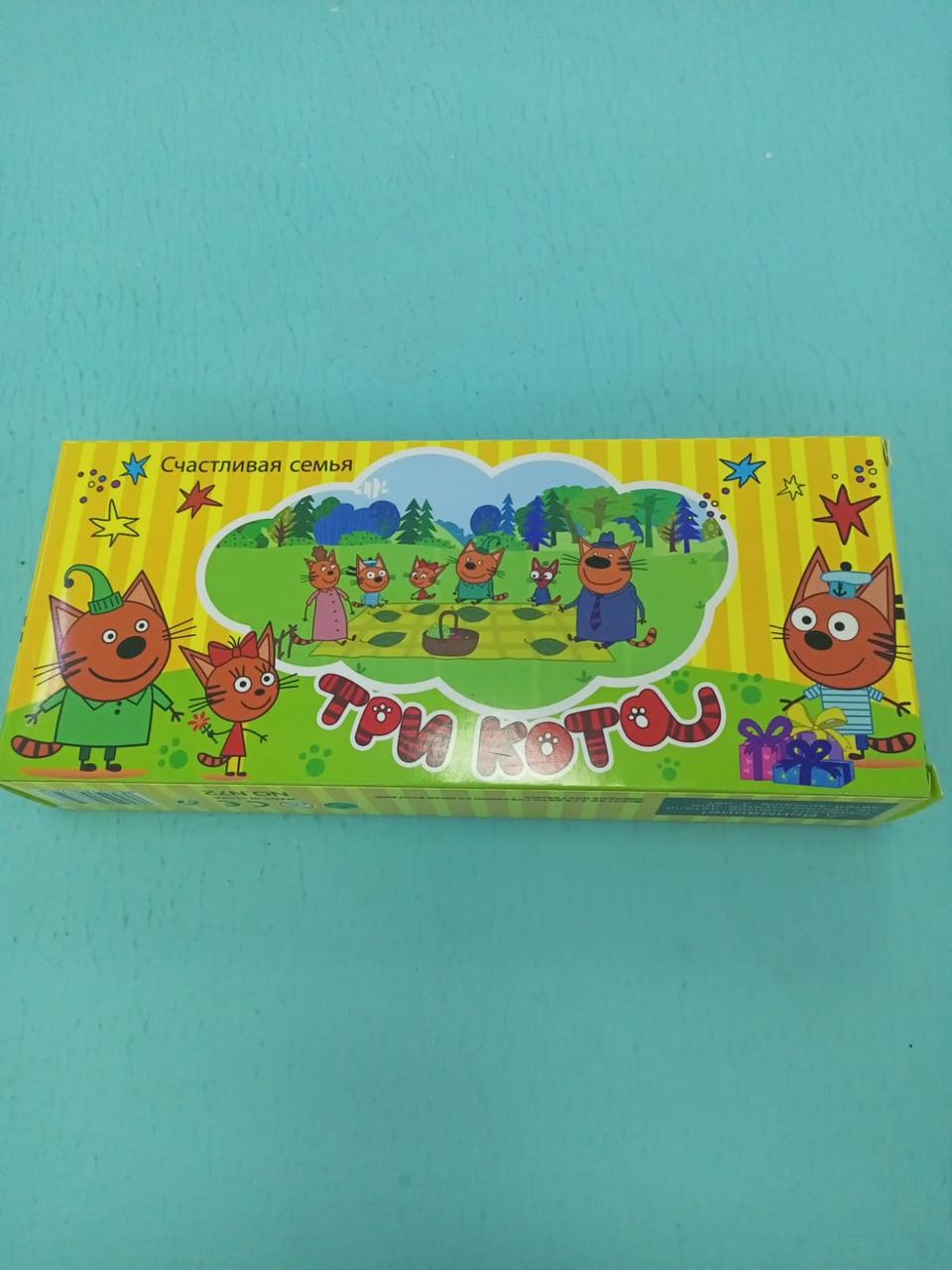 Игрушки фигурки Три кота (Компот, Коржик, Карамелька, Папа, Мама)