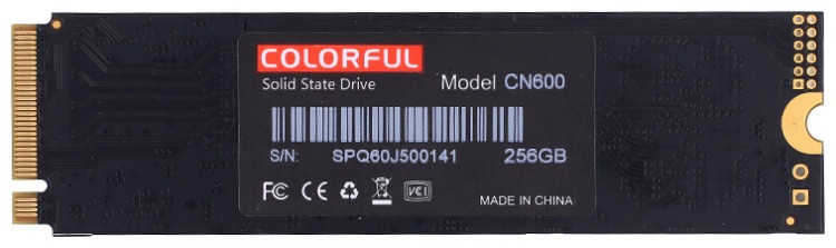 SSD M.2 PCIe Colorful 256GB CN600 PCIe 3.0x4, NVMe - фото 2 - id-p116434649