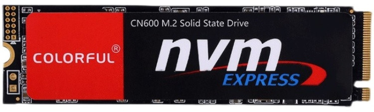 SSD M.2 PCIe Colorful 256GB CN600 PCIe 3.0x4, NVMe - фото 1 - id-p116434649