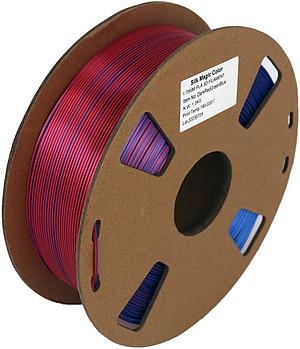 Silk Magic PLA - (Dark Red, Green, Blue ) Filament 1.75 mm