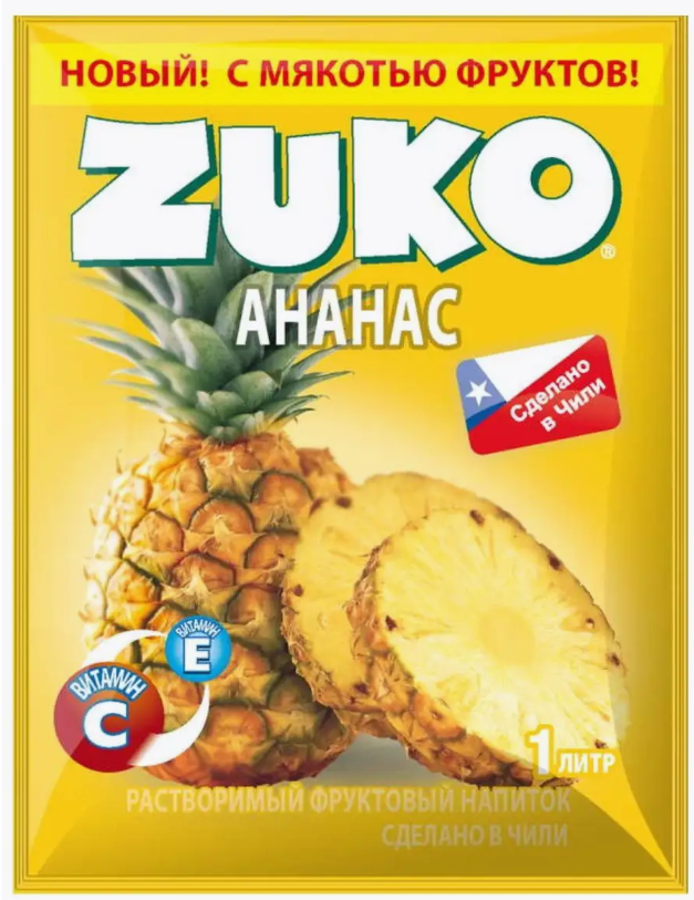 Растворимый напиток Zuko Ананас