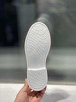 Классические женские лоферы белого цвета. Качественная женская повседневная обувь., фото 5