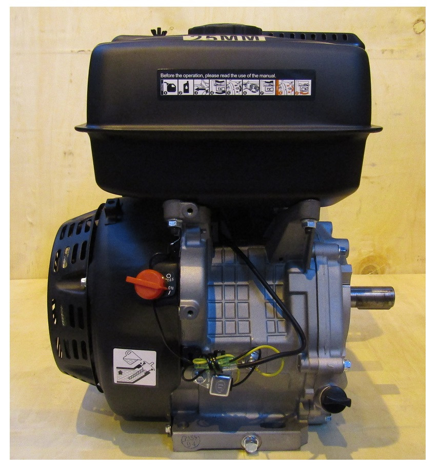 Двигатель бензиновый TSS KM420C-S (Ø25мм.) - фото 5 - id-p116457591