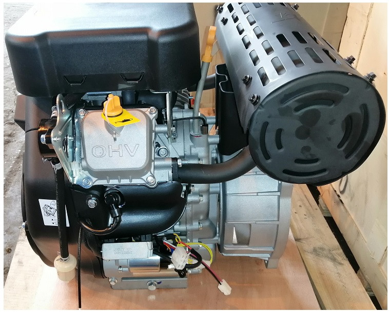 Двигатель бензиновый Loncin LC2V90FD (B type, конус 10А) - фото 4 - id-p116457605