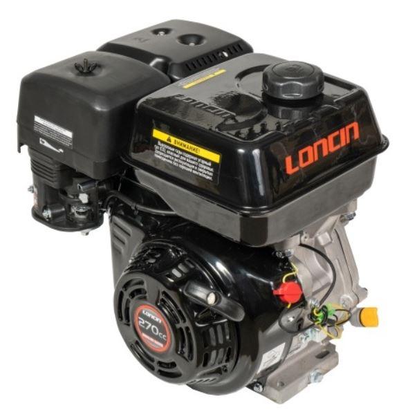 Двигатель бензиновый Loncin G270F (A type, D25) TSS-WP170/Engine, №1 (300006-2.) - фото 1 - id-p116457612