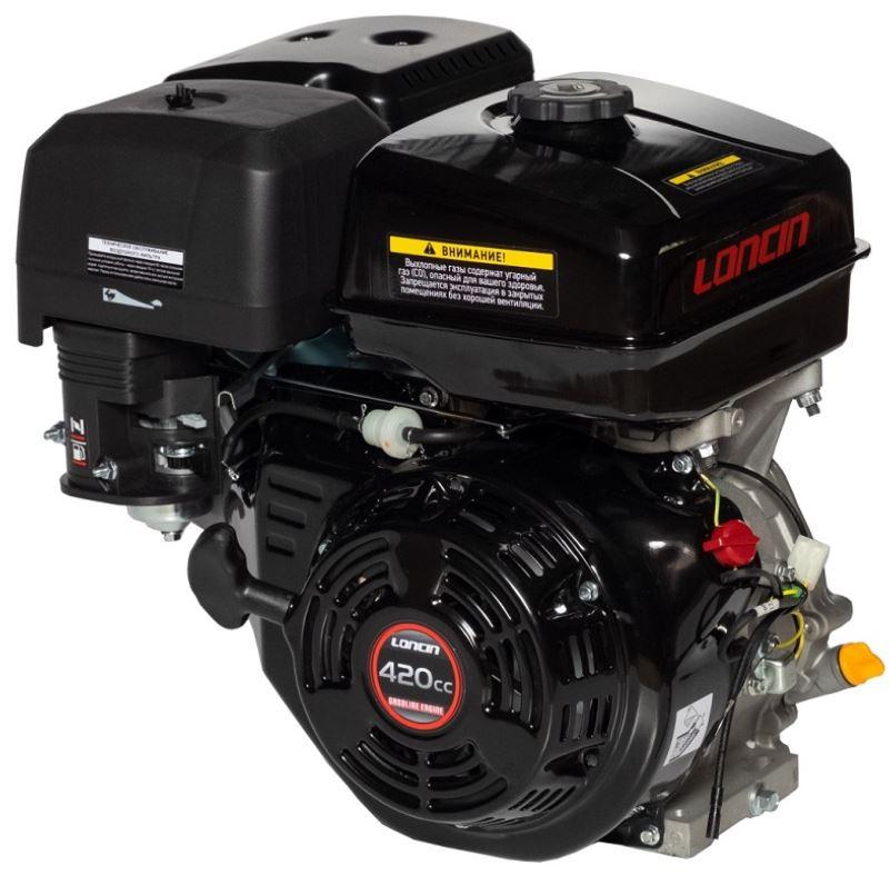 Двигатель бензиновый Loncin G420F (A type) D25/Engine Loncin G420FA (A type) D25 - фото 1 - id-p116457616