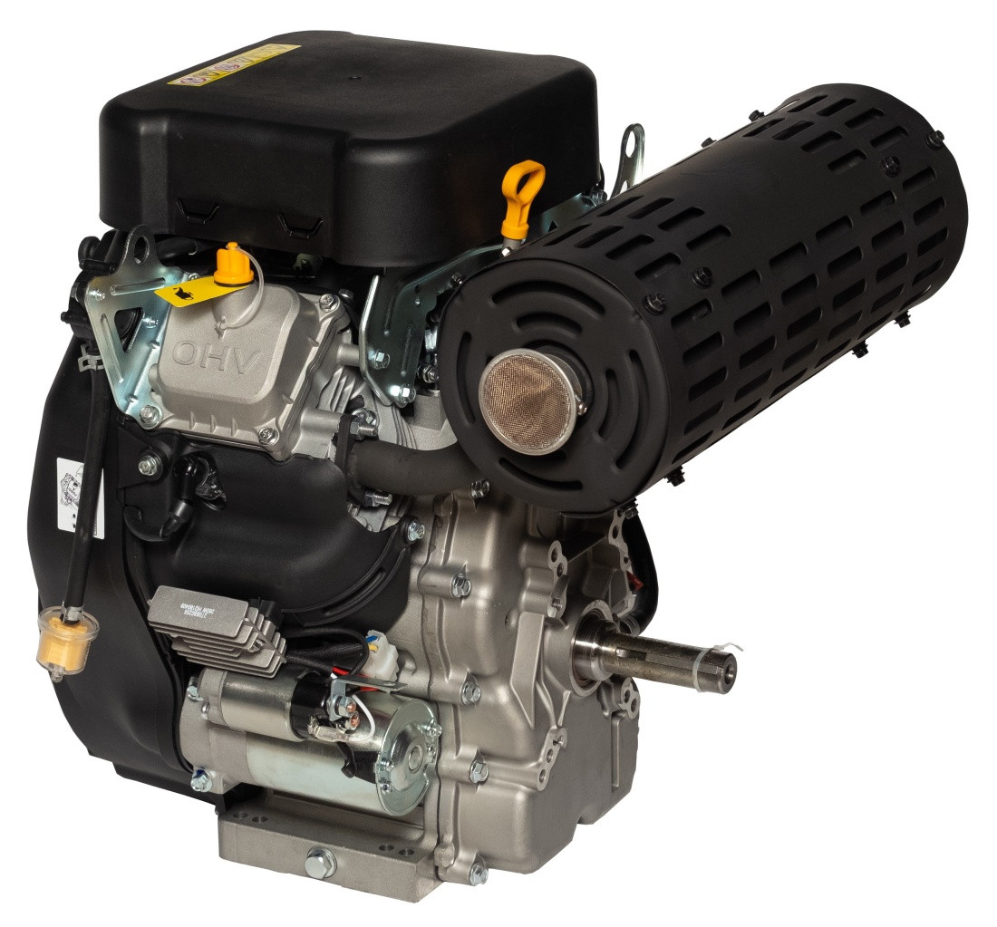 Двигатель бензиновый Loncin LC2V90FD (E type, Цилиндрический D28.575мм; 20А) - фото 3 - id-p116457620