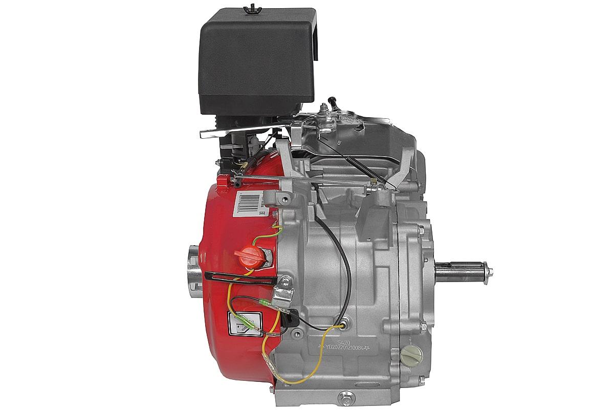 Двигатель бензиновый G 420/190F (S-тип, вал под шпонку Ø 25мм) - K0 - фото 4 - id-p116457622