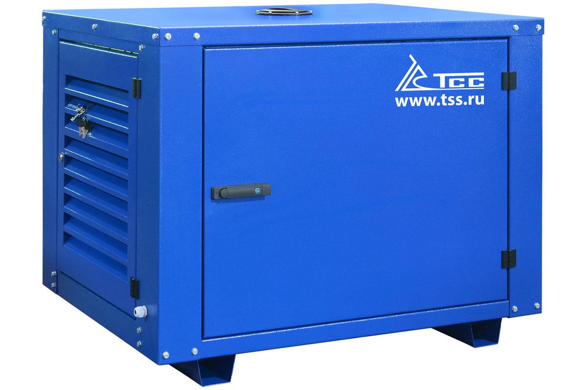 Бензогенератор 7,5 кВт TSS SGG 7500ЕA в кожухе МК-1 - фото 3 - id-p116458613