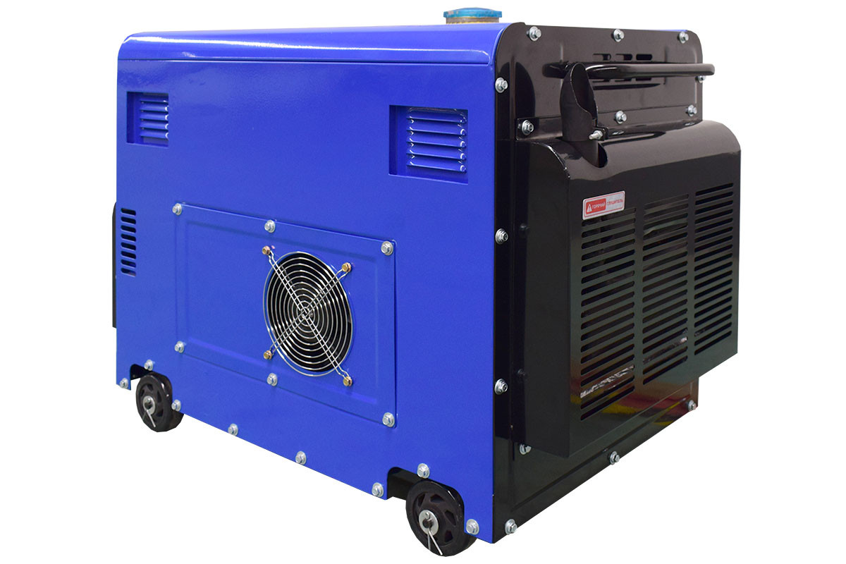 Инверторный дизельный сварочный генератор в кожухе TSS DGW 7.0/250EDS-R - фото 2 - id-p116458899