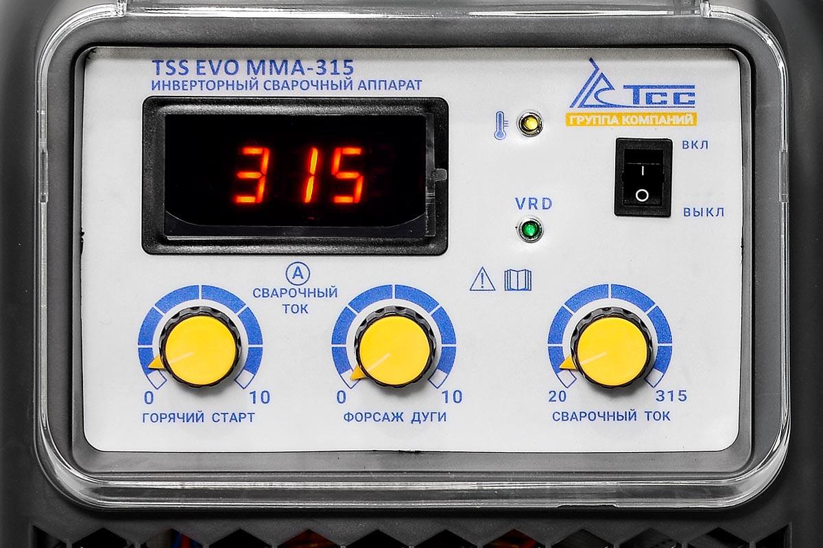 Сварочный инвертор ТSS EVO MMA-315 - фото 4 - id-p116459497