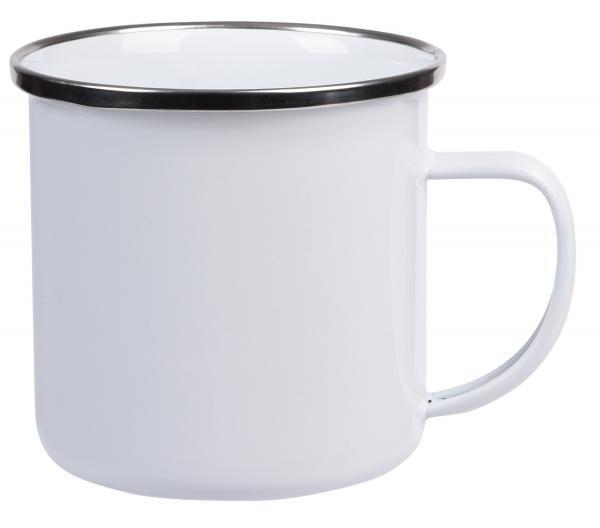 Эмалированная кружка для питья VINTAGE CUP Белый