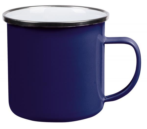 Эмалированная кружка для питья VINTAGE CUP Синий - фото 1 - id-p116460189