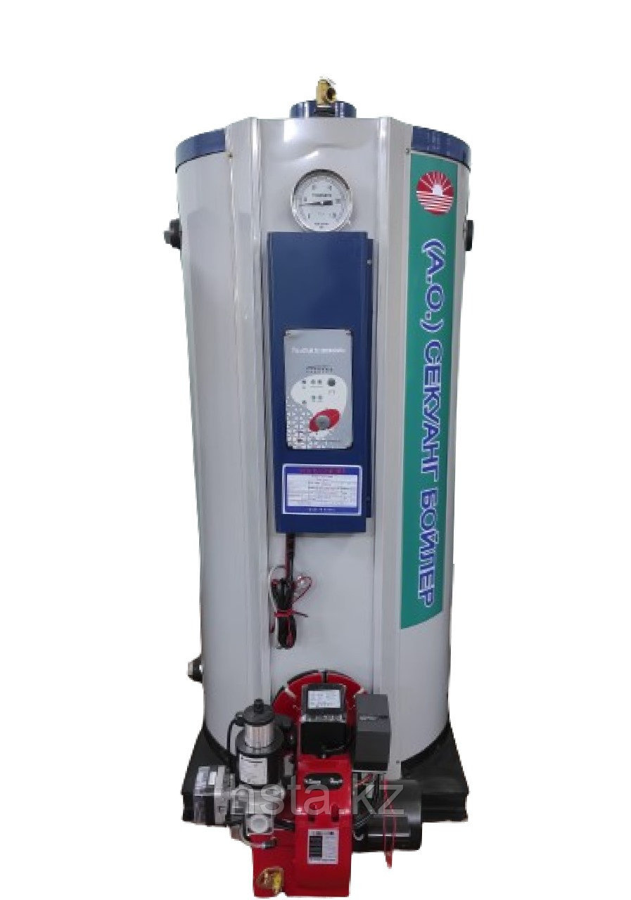 Газовый напольный котел Jeil Boiler STS-5000 вместе с газовой горелкой SG-60