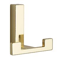 Крючок для одежды, отделка золото глянец