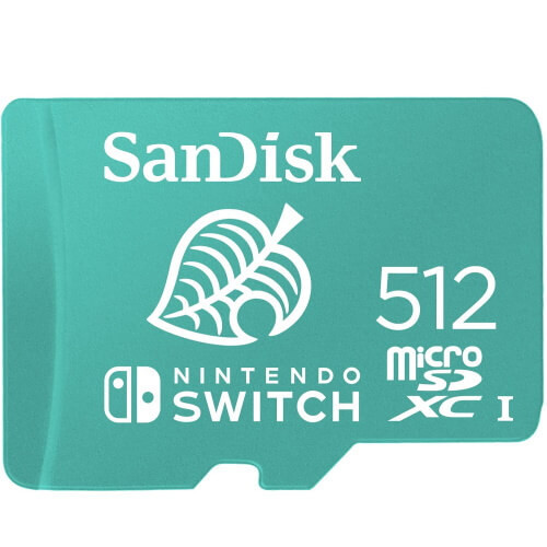 SanDisk Nintendo Switch GN3ZN флеш (flash) карты (SDSQXAO-512G-GN3ZN) - фото 1 - id-p116461924