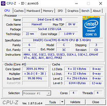 Intel Core i5-4670 OEM, фото 3