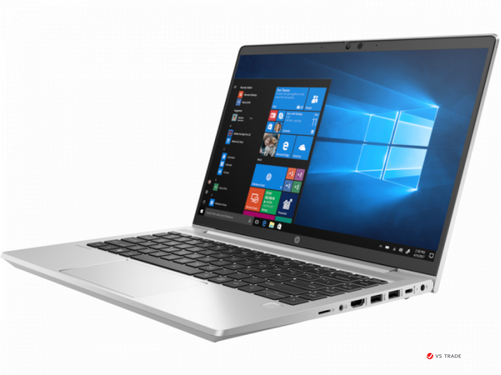 Ноутбук HP ProBook 440 G8 UMA i7-1165G7,14 FHD UWVA 250,8GB,256GB PCIe,W10p64,1yw,720p,Wi-Fi6+BT5,Pike Silver