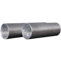 Труба вентиляционная алюминиевая 100 мм - фото 1 - id-p116465940