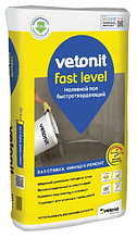 Weber.Vetonit Наливной пол Fast Level 20 кг