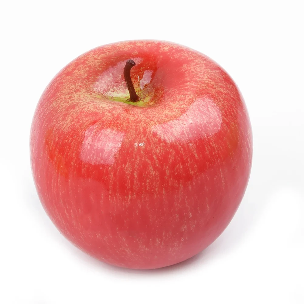 Искусственный фрукт яблоко муляж красное 5шт - фото 2 - id-p116467769