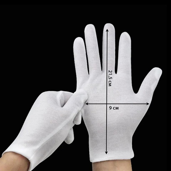 Какими бывают белые перчатки, где их купить