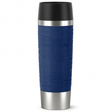 Термокружка EMSA TRAVEL MUG GRANDE, 0,5 л, синяя Emsa 515618 - фото 1 - id-p116467939