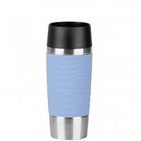 Термокружка EMSA TRAVEL MUG WAVES, голубая, 0,36 л Emsa N2010700/600205