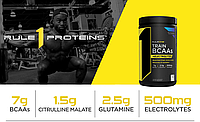Аминокислоты R1 Train BCAAs + Electrolytes, 450 g, Rule1 Juicy grape