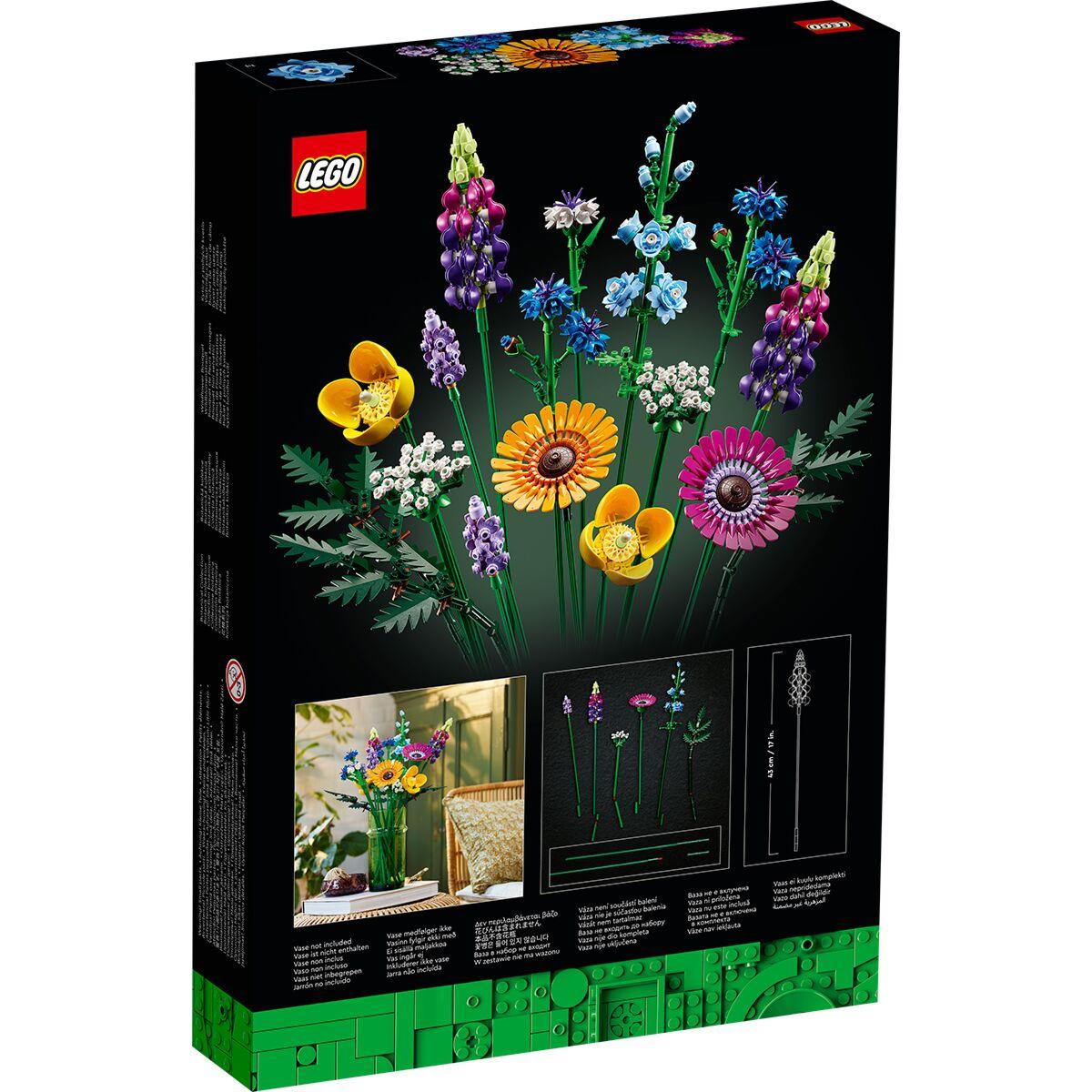 Lego 10313 Icons Букет полевых цветов - фото 3 - id-p116280524