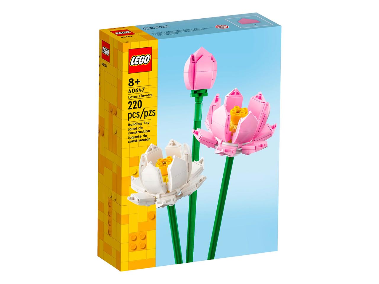 Lego 40647 Цветы Лотоса - фото 1 - id-p116280478