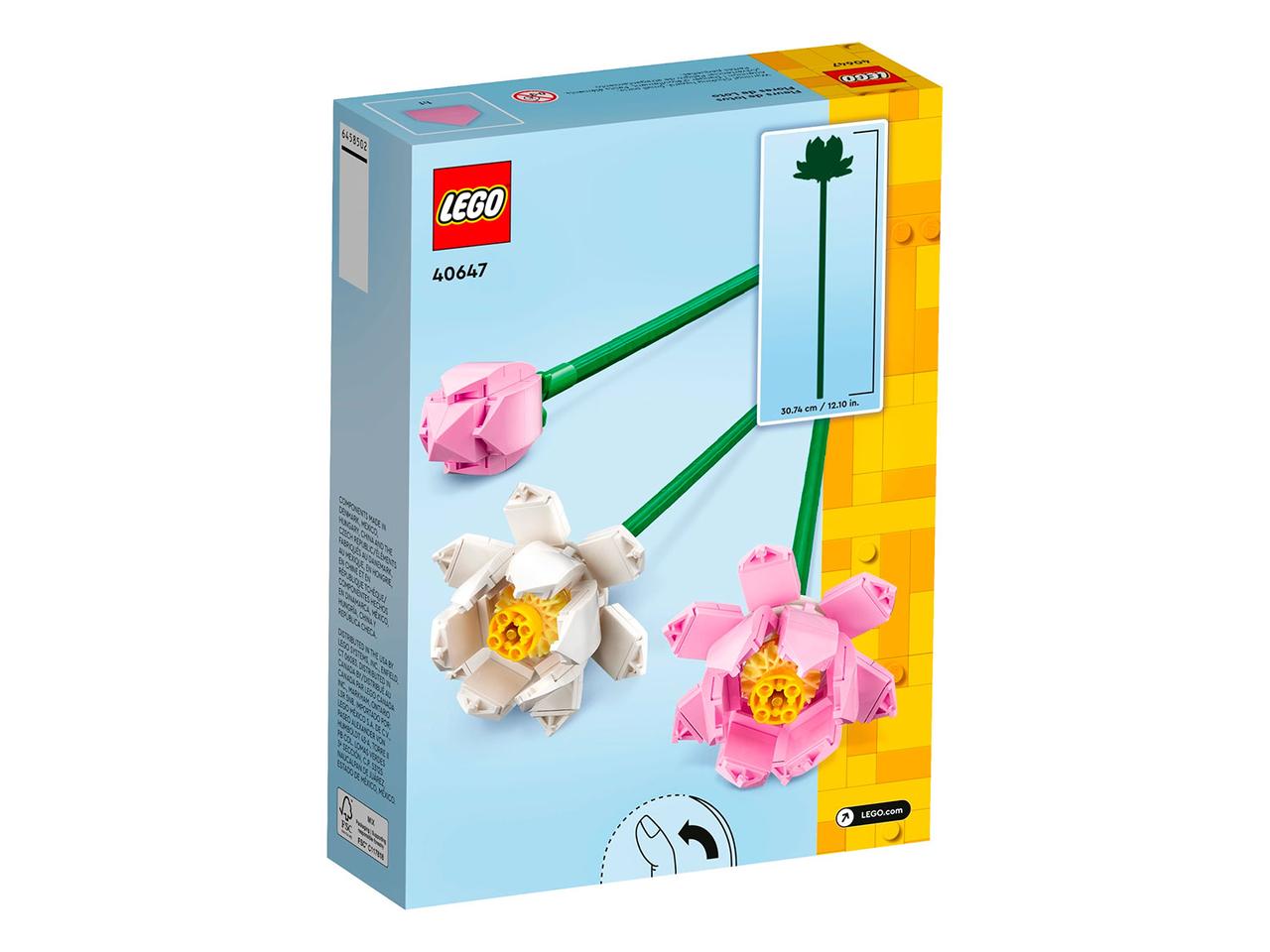 Lego 40647 Цветы Лотоса - фото 2 - id-p116280478