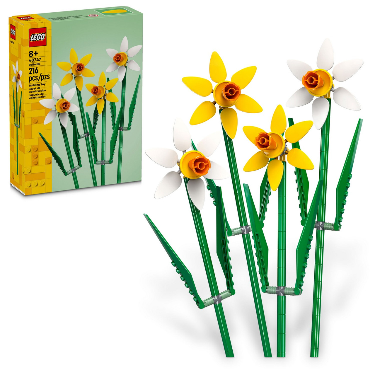 Lego 40747 Цветы Нарциссы, фото 1