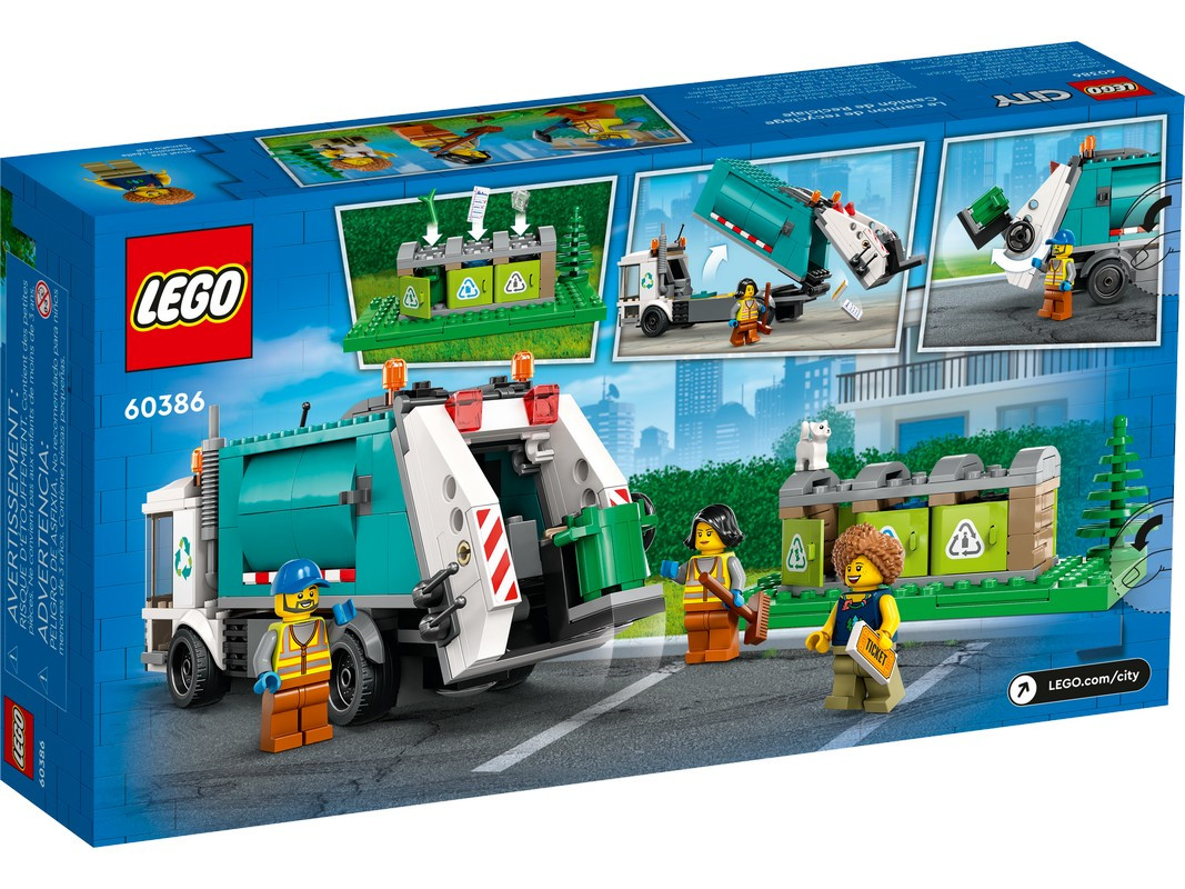 Lego 60386 Город Мусоровоз - фото 2 - id-p116280389