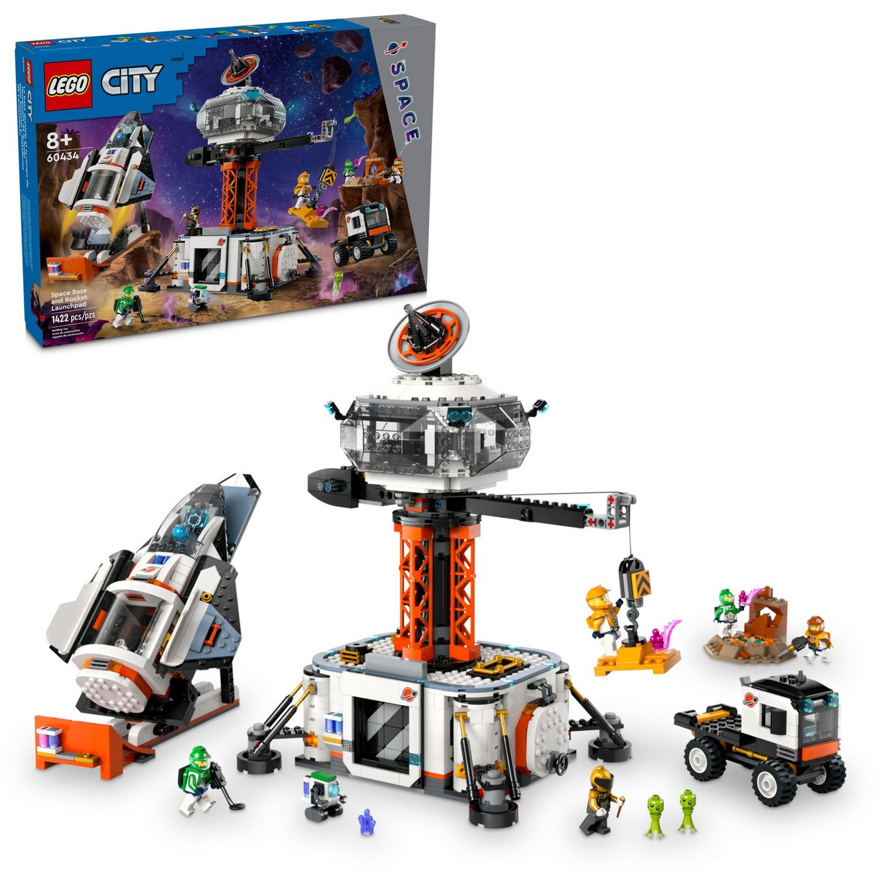 Lego 60434 Город Космическая база и стартовая площадка для ракет - фото 1 - id-p116280350