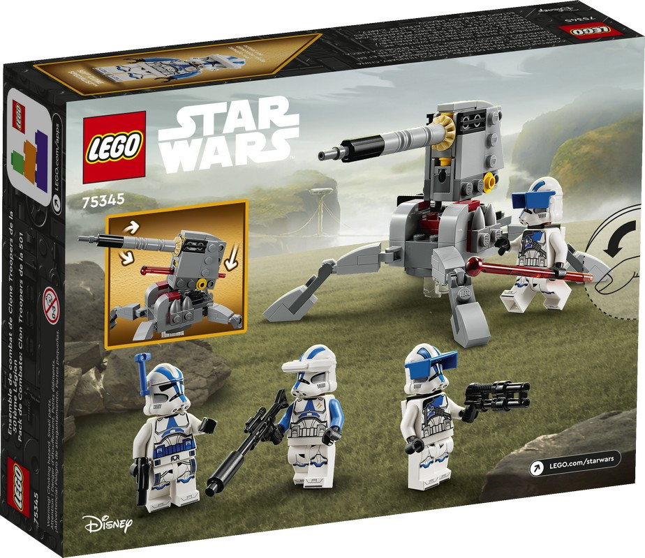 Lego 75345 Звездные войны Война клонов - фото 2 - id-p116280282