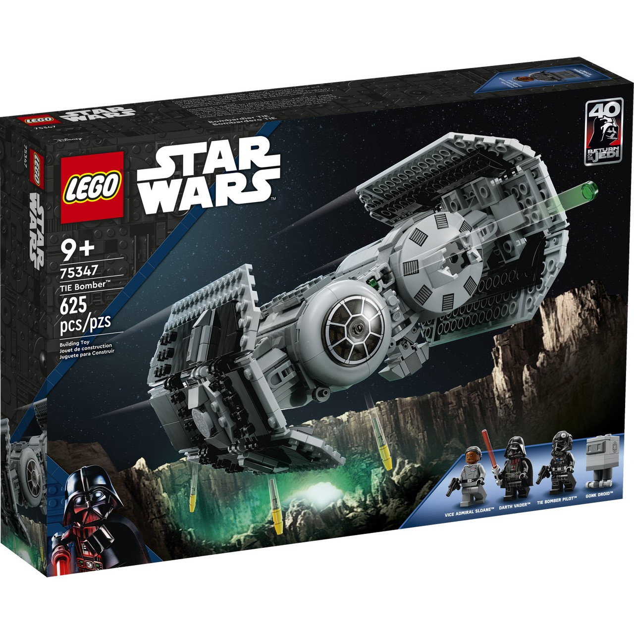 Lego 75347 Звездные войны Бомбардировщик СИД Дарт Вейдера TIE Bomber - фото 1 - id-p116280280