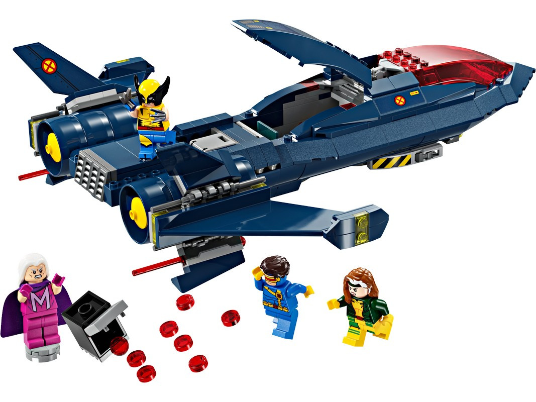 Lego 76281 Супер Герои Люди Икс X-Jet - фото 2 - id-p116280244