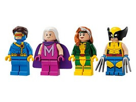 Lego 76281 Супер Герои Люди Икс X-Jet - фото 7 - id-p116280244